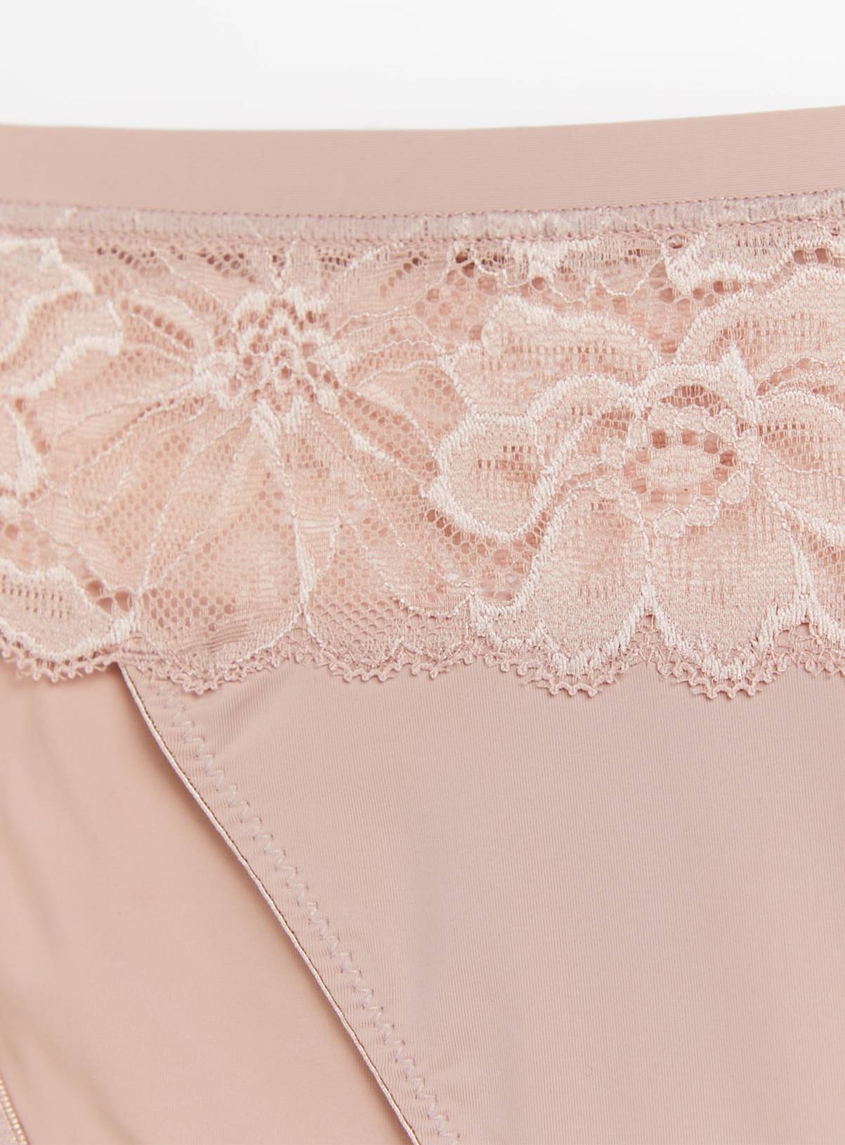 Mink Lace High Leg Knickers 16 - Image 3